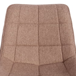 Стул ABRUZZO ( mod. 8060 ) / 1 шт. в упаковке металл,ткань, 42 х 60 х 84 х 49 см, ткань: серо-бежевый, ножки: черный