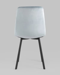 Стул Chilly велюр серо-голубой 4 шт.