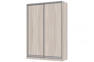 Шкаф-купе 2-х дверный Виктория 1400х584х2300, Ясень шимо светлый 14ДЛДЛ-ПШ-Яшс 310-105