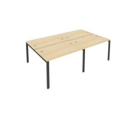 Рабочая станция на 4 раб.места Metal System Б.СМ-4.2 Акация/Антрацит