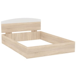 Кровать Алиса(L7)1447х798х2063(ДСС-Белый)