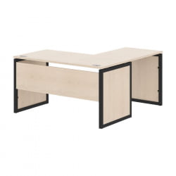 Стол письменный угловой левый XTEN-QP XQPCT 1415 L Бук Тиара Антрацит