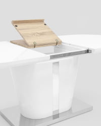 Стол раскладной Мулен 160-220 Белый