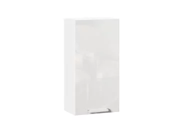 Шкаф кухонный 500 высокий Герда ЛД 272.445.000 Белый/Белый глянец