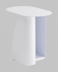 Журнальный столик Yvaine металл белый