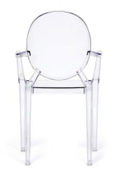 Кресло MEDALION (mod. 922) пластик, 56,5*53,2*92,5см, бесцветный