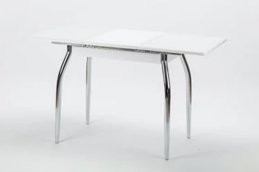 Стол обеденный Аспен КЗ(6195) белый,крокодил супер белый