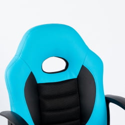 Детское кресло CHAIRMAN KIDS 111 Черный-голубой