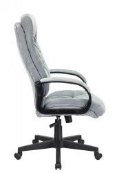 Кресло руководителя Бюрократ CH-824 Серо-голубой Light-28