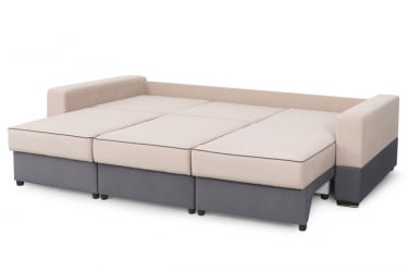Диван-кровать Бостон 2400 Стандарт Бежево-темно-серый