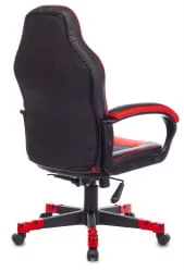 Геймерское кресло Zombie GAME 17 Черный-красный