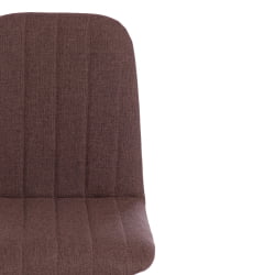 Стул ARC ткань/металл, 46 х 52 х 88 см, коричневый 01/черный