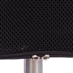 Кресло офисное START флок/ткань, серый/черный, 29/W-11