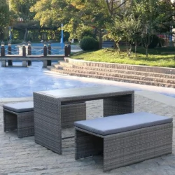 Диван для балкона S330G-W78 Grey