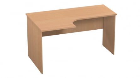 Стол компьютерный угловой Р.РС-14 (левый) Дуб Сонома светлый