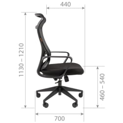 Кресло руководителя Чаирман CХ577 Черный / Chairman CH577