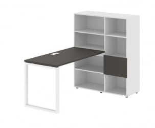 Рабочая станция EDIS EQRST 1113 Мокко Белый Белый