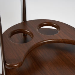 Сервировочный столик FAIRPORT МДФ/металл, 70*47*80,5 см, Орех