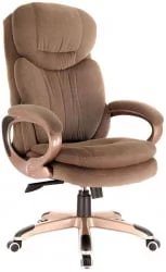 Кресло для руководителя Everprof Boss T Ткань Коричневый