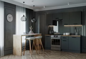 Кухонный гарнитур Антрацит 2000