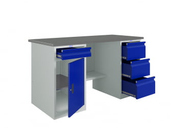 Верстак Профи (№606) ВТ160.ВД2/ВД3.000 / Profi WT160.WD2/WD3.000