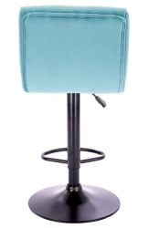 Барный стул Everprof Richy Ткань Бирюзовый