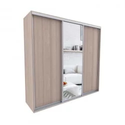 Большой шкаф Акцент-Сим ДЗ 1500х600  Ясень шимо светлый