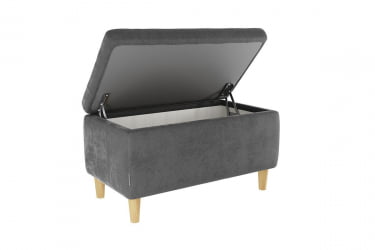 Пуф Чарли 2 PM-004.2 графит (велюр)