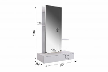 Трюмо Мария STM-01 Дуб сонома