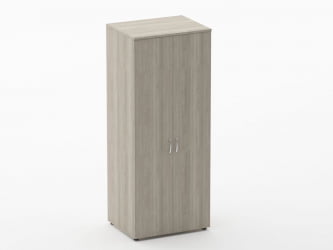 Шкаф для одежды глубокий Глассй 6.19.302 Дуб сантана светлый / Glassy