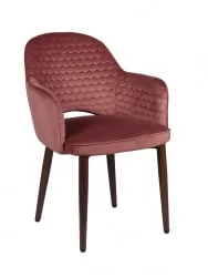 Стул Венера Хани велюр Пыльно-розовый