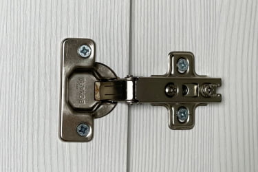 Шкаф комбинированный (с ящ. 2-створчатый) Чудо MDW-01 Белый рамух