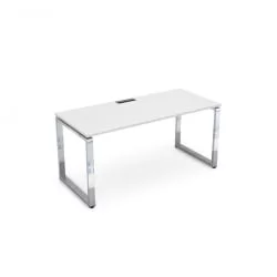 Стол рабочий, прямолинейный GLOSS LINE НСР-О.006.2 Белый Премиум