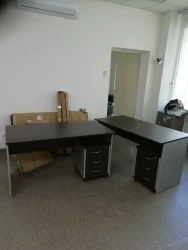 Стол письменный СП-3 Венге/металлик