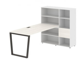 Рабочая станция EDIS EVRST 1217 Ясень Траун Мокко Белый