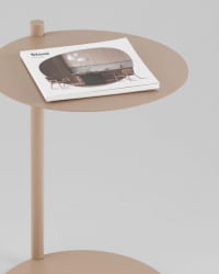 Журнальный столик Siara металл капучино