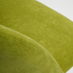 Кресло MELODY флок , олива, 23