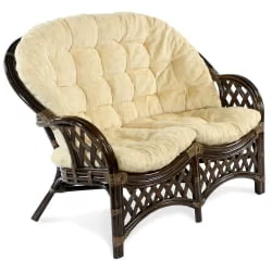 Диван 2х местный Черчилль/Рузвельт/Кобана Cherchille3 миндаль матовый