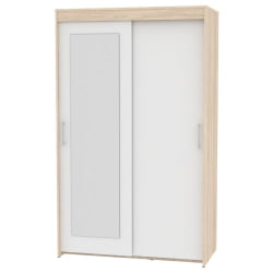 Шкаф-купе T-1-198х120х45-M(ДСС-Белый-1)