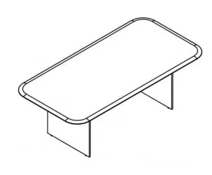 Конференц-стол WOCT 220 Дуб сонома