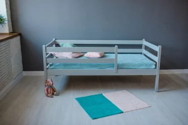 Бортик для деткой кровати RooRoom VK-3с Серый