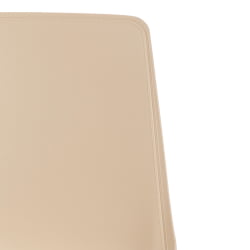 Стул для балкона GENIUS (mod 75) металл/пластик, 46x56x84cм, бежевый/коричневые ножки