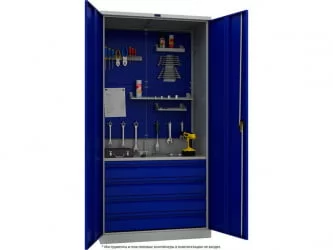 Шкаф инструментальный TC-1995-041040 Серо-синий