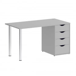 Стол письменный HOME OFFICE VR.SP-3-138.4 Серый