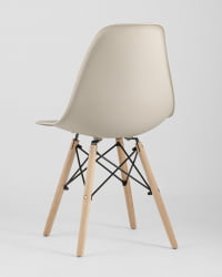 Стул Еамес Стиле ДСВ бежевый (разборный каркас) / Eames Style DSW