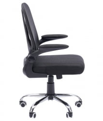 Офисное кресло CHAIRMAN CH650, ткань/сетка, черный
