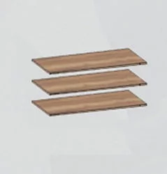 Доп.полки в шкаф для одежды Бруна (комплект 3шт.)