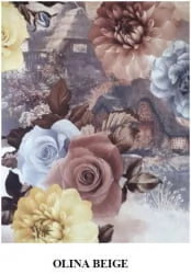 Детский диван Акварель-1 олина бейдж,дебют 05,арена беж