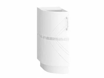 Напольный шкаф торцевой (лев) Бьянка 102.65