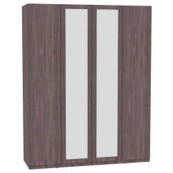 Шкаф распашный R-230х180х45-1-PO-M(ЯАТ)